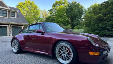 Porsche 993 with fresh coat of wax